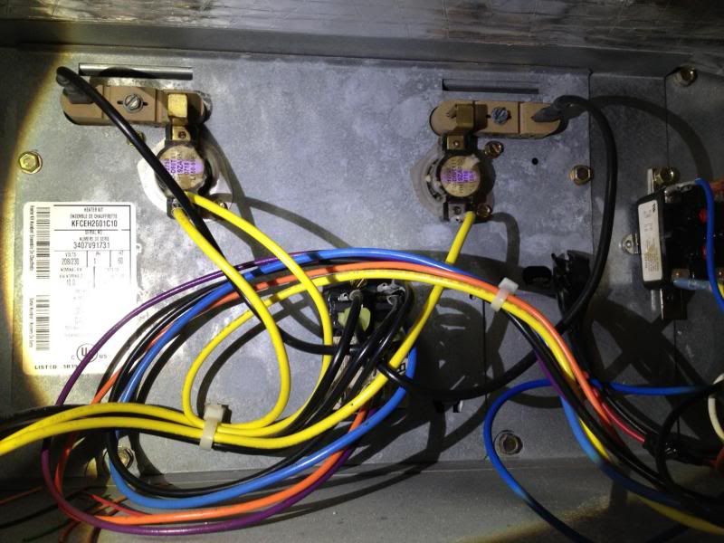 Electric Heat - Possible Wiring Issue - DoItYourself.com Community Forums
